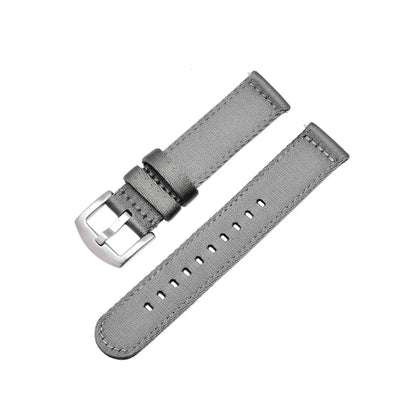 Bracelet de montre en Nylon à rayures classiques, 20mm 22mm, ceinture de sécurité brillante, libération rapide, Sport souple, accessoires de montre