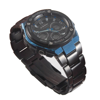 Timelee Bracelet de montre en acier inoxydable pour bracelet de montre GST-210, GST-S100,GST-W110 bracelet de montre