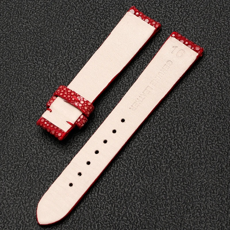 16mm bracelet de montre en cuir véritable bracelet de montre mode vert coloer rouge coloer noir coloer pour femmes bracelets de montre papillon