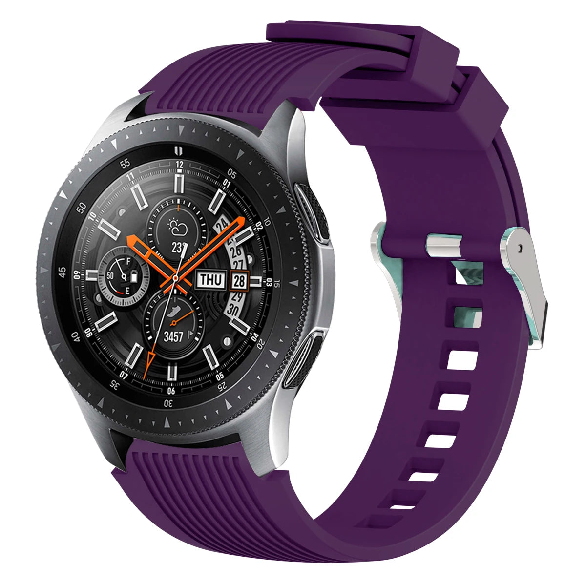 22mm soft silicone strap for Samsung Galaxy Watch 3 46mm Gear S3 Huawei Watch GT GT2 46mm comfortable strap for Amazfit GTR 47mm