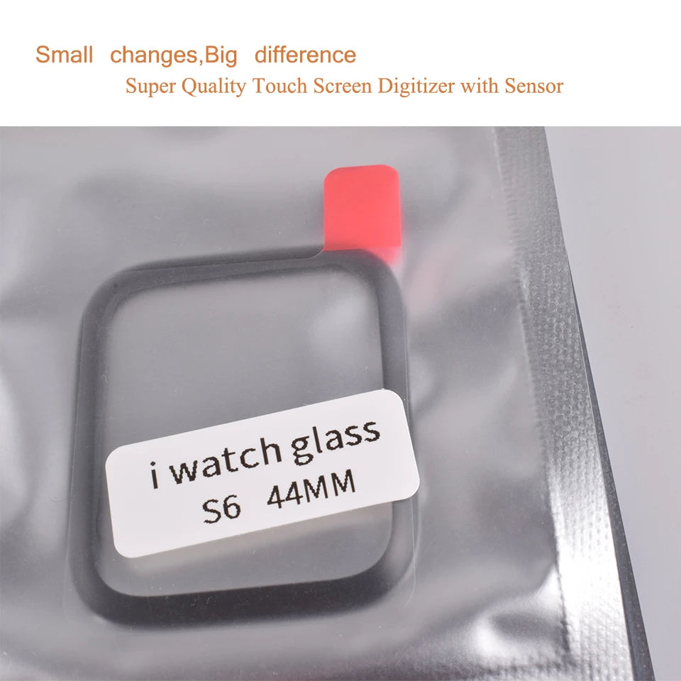 10 pezzi/lotto per Apple Watch serie 10 9 8 7 6 5 4 3 Ultra 38mm 40mm 42mm 44mm 46mm pannello frontale esterno LCD touchscreen vetro OCA