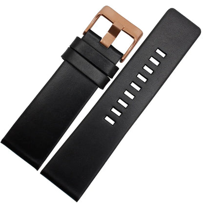 22 24 26 28 30mm 32mm Leather Watch Strap for Diesel Watch, Wristwatch Band for DZ4343 DZ7293 DZ7333