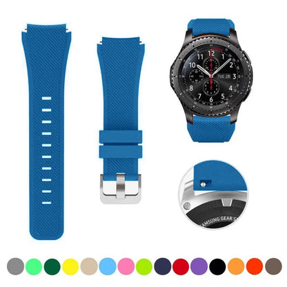 22mm soft silicone strap for Samsung Galaxy Watch 3 46mm Gear S3 Huawei Watch GT GT2 46mm comfortable strap for Amazfit GTR 47mm