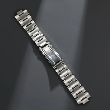 SION L-Bracelet de Montre Solide en Acier Inoxydable Huître, 18mm, 19mm, 20mm, pour Montre RLX SKX
