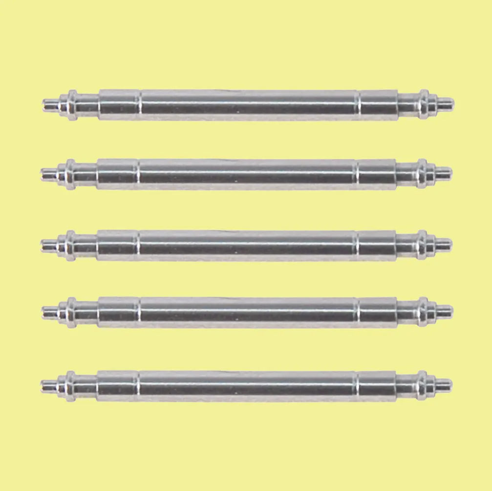 10 x barres de ressort/broches de montre de haute qualité 18,19,20,21,22mm, 1.8mm d'épaisseur, acier inoxydable 316