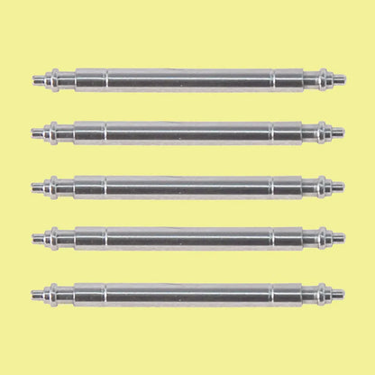 10 x barres de ressort/broches de montre de haute qualité 18,19,20,21,22mm, 1.8mm d'épaisseur, acier inoxydable 316