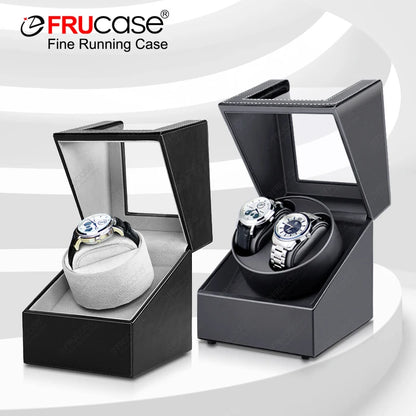 [Newly Upgraded] FRUCASE PU Automatic Watch Winder, Watch Box, Automatic Watch Winder, Automatic Watch Box, Automatic Watch Winder