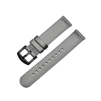 Bracelet de montre en Nylon à rayures classiques, 20mm 22mm, ceinture de sécurité brillante, libération rapide, Sport souple, accessoires de montre