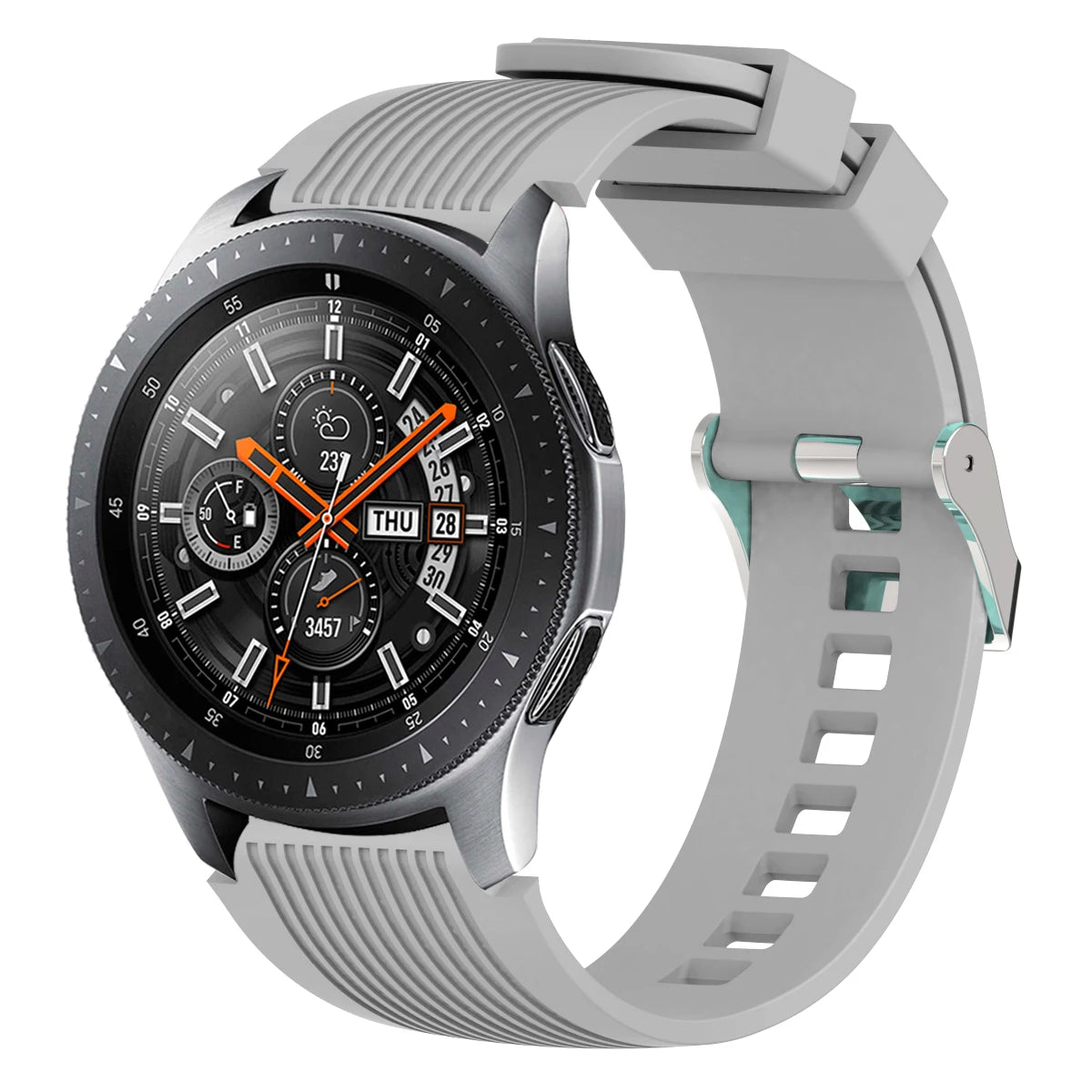 22mm soft silicone strap for Samsung Galaxy Watch 3 46mm Gear S3 Huawei Watch GT GT2 46mm comfortable strap for Amazfit GTR 47mm
