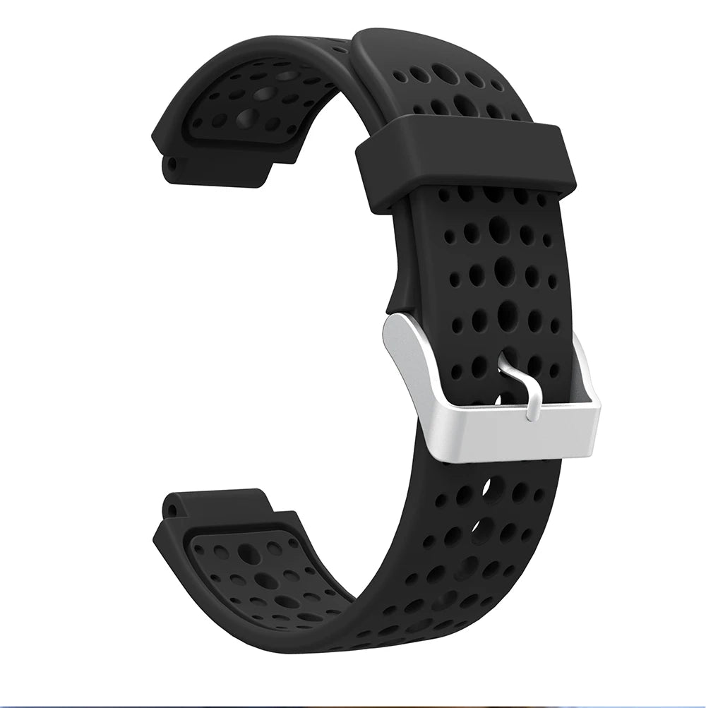 Cinturino per orologio Garmin Forerunner 235 235 Lite 735XT, cinturino in silicone per Forerunner 220 230 620 630