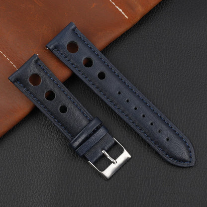 Leather watch strap, Fast - Vintage, Chronograph - Universal
