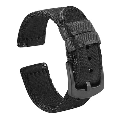 Bracelet de montre en nylon de qualité supérieure à dégagement rapide, bracelet de montre, ceinture de sécurité, rayures militaires, remplacement, accessoires de montre, 20mm, 22mm