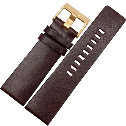 22 24 26 28 30mm 32mm Leather Watch Strap for Diesel Watch, Wristwatch Band for DZ4343 DZ7293 DZ7333
