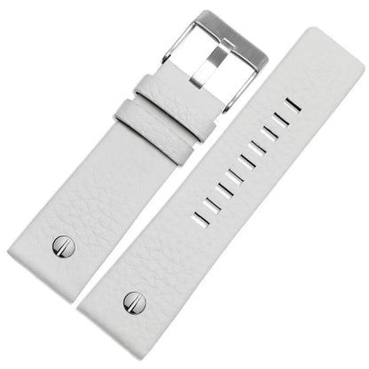 Genuine Leather Watch Strap 22 24 26 27 28 30 32mm, for Diesel DZ7370 DZ7313 DZ7413 DZ7257, leather watch band