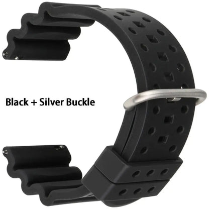 Bracelets de montre en caoutchouc à dégagement rapide, 20mm 22mm 24mm, accessoires de montre, Bracelet de montre de Sport Orange, ceinture de montre intelligente pour Casio