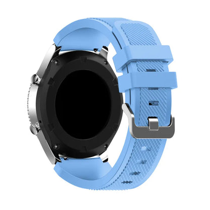 22mm soft silicone strap for Samsung Galaxy Watch 3 46mm Gear S3 Huawei Watch GT GT2 46mm comfortable strap for Amazfit GTR 47mm