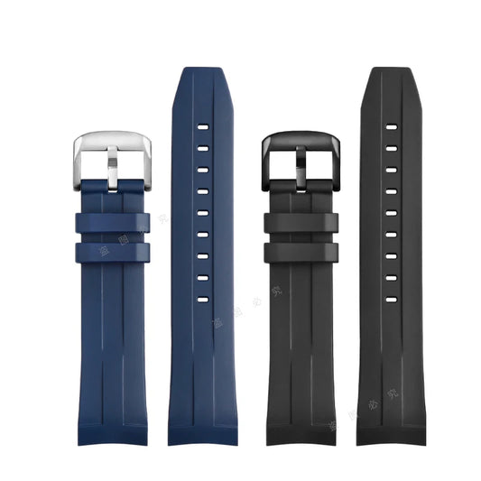 Bracelet de montre en caoutchouc et Silicone, sans poussière, pour Tissot 1853, T 120417   T120.417 accessoires de bracelet de montre pour hommes extrémité incurvée de 22 mm