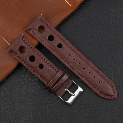 Leather watch strap, Fast - Vintage, Chronograph - Universal