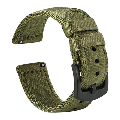 Bracelet de montre en nylon de qualité supérieure à dégagement rapide, bracelet de montre, ceinture de sécurité, rayures militaires, remplacement, accessoires de montre, 20mm, 22mm