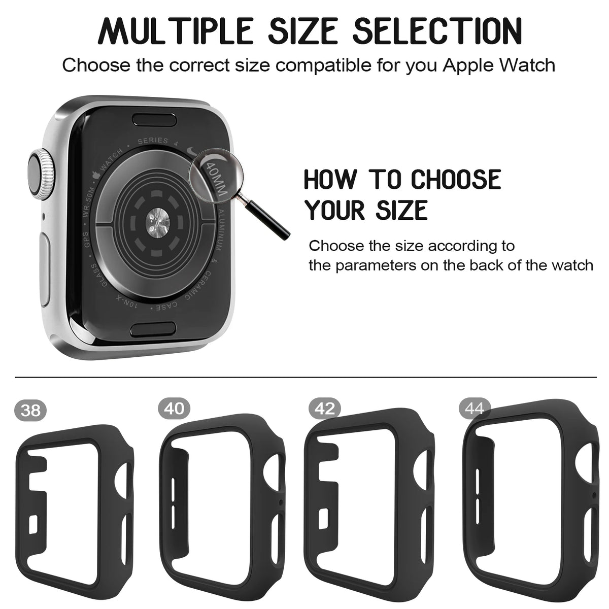 Étui de protection mat à la mode pour Apple Watch SE, coque rigide pour cadre iWatch 7 6 5 4 3 PC 41mm 44mm 38mm 42mm 45mm
