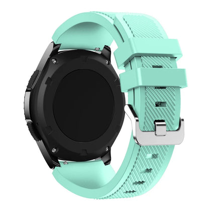 22mm soft silicone strap for Samsung Galaxy Watch 3 46mm Gear S3 Huawei Watch GT GT2 46mm comfortable strap for Amazfit GTR 47mm