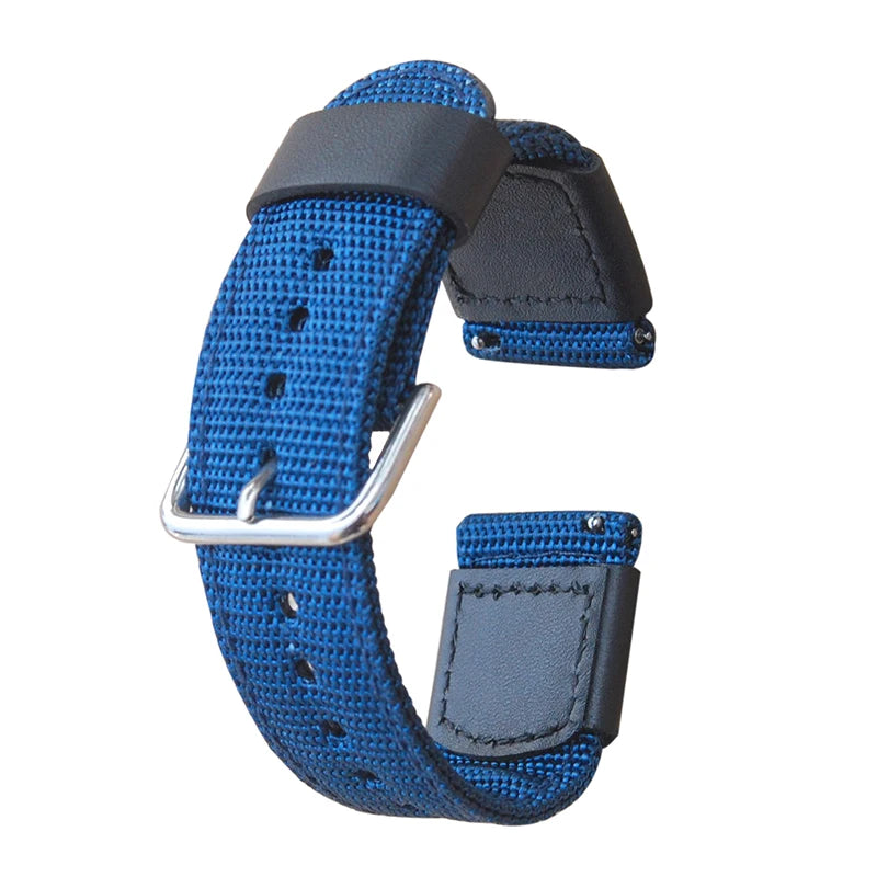 18mm 20mm 22mm Nylon Watch Strap, for Huawei Watch GT Samsung Galaxy Watch Bands