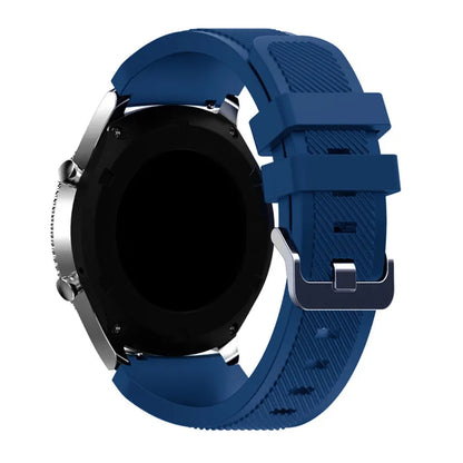 22mm soft silicone strap for Samsung Galaxy Watch 3 46mm Gear S3 Huawei Watch GT GT2 46mm comfortable strap for Amazfit GTR 47mm