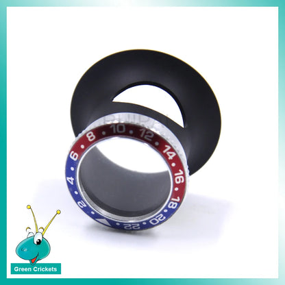 Outil de réparation de montre haut de gamme, Loupe optique 3X, lentille de nettoyage du corps en alliage d'aluminium avec lunette Rlx, outil de montre pour horloger