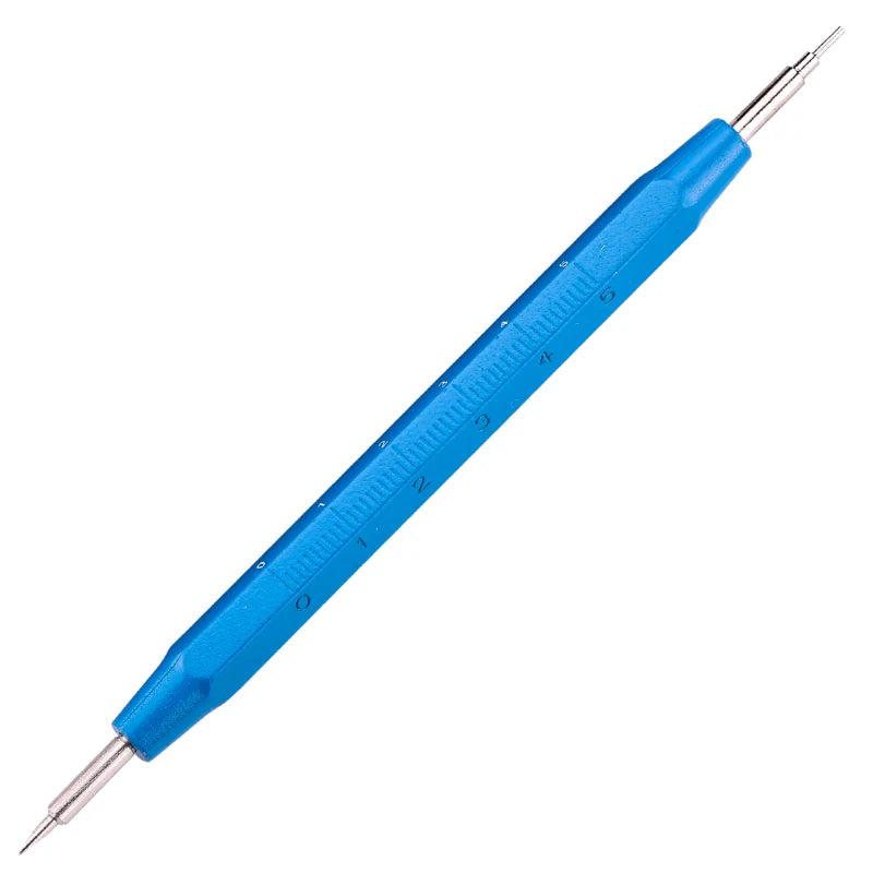 Ouvreur de goupille de liaison de barre de ressort, boucle de bracelet de montre, outil de mesure en alliage d'aluminium outils de montre professionnels