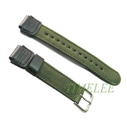 Bracelet de remplacement pour montre numérique AQ-S810W SGW-300H SGW-400H Nylon + cuir bracelets étanches