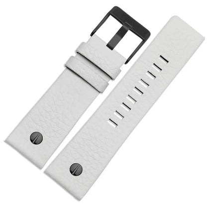 Genuine Leather Watch Strap 22 24 26 27 28 30 32mm, for Diesel DZ7370 DZ7313 DZ7413 DZ7257, leather watch band