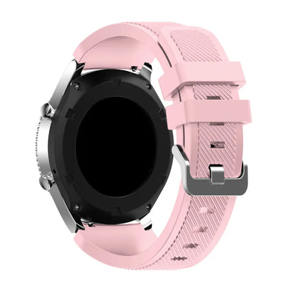 22mm soft silicone strap for Samsung Galaxy Watch 3 46mm Gear S3 Huawei Watch GT GT2 46mm comfortable strap for Amazfit GTR 47mm