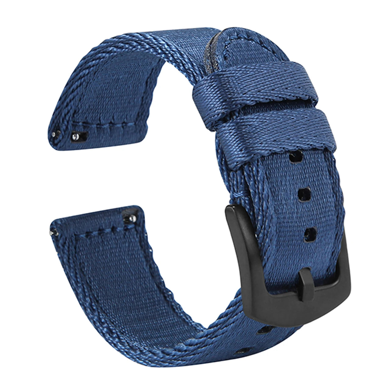 Bracelet de montre en nylon de qualité supérieure à dégagement rapide, bracelet de montre, ceinture de sécurité, rayures militaires, remplacement, accessoires de montre, 20mm, 22mm