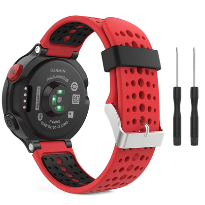 Cinturino per orologio Garmin Forerunner 235 235 Lite 735XT, cinturino in silicone per Forerunner 220 230 620 630