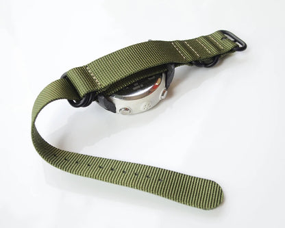 For Suunto D4 D4i Dive Computer Watch Nylon Strap + ABS Adapters + Screw Bars