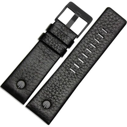 Genuine Leather Watch Strap 22 24 26 27 28 30 32mm, for Diesel DZ7370 DZ7313 DZ7413 DZ7257, leather watch band