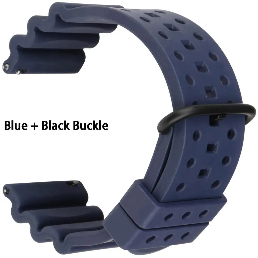 Bracelets de montre en caoutchouc à dégagement rapide, 20mm 22mm 24mm, accessoires de montre, Bracelet de montre de Sport Orange, ceinture de montre intelligente pour Casio