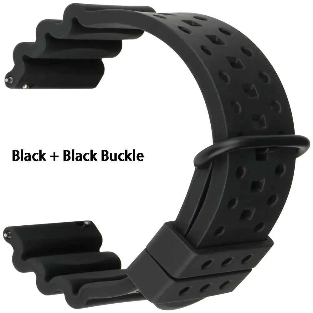 Bracelets de montre en caoutchouc à dégagement rapide, 20mm 22mm 24mm, accessoires de montre, Bracelet de montre de Sport Orange, ceinture de montre intelligente pour Casio