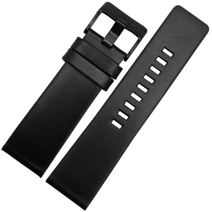 22 24 26 28 30mm 32mm Leather Watch Strap for Diesel Watch, Wristwatch Band for DZ4343 DZ7293 DZ7333