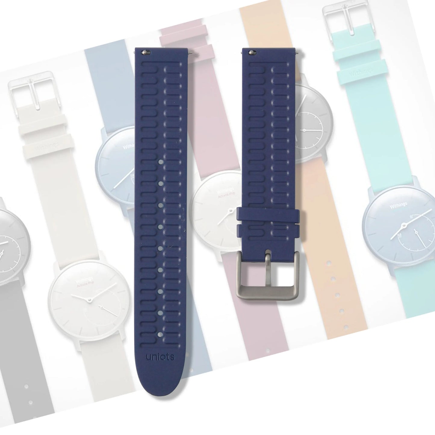 18mm TPU Sport Bracelet for Withings Activite Pop/Steel/Sapphire Smartwatch