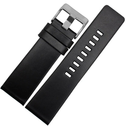 22 24 26 28 30mm 32mm Leather Watch Strap for Diesel Watch, Wristwatch Band for DZ4343 DZ7293 DZ7333
