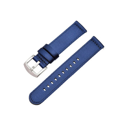 Bracelet de montre en Nylon à rayures classiques, 20mm 22mm, ceinture de sécurité brillante, libération rapide, Sport souple, accessoires de montre