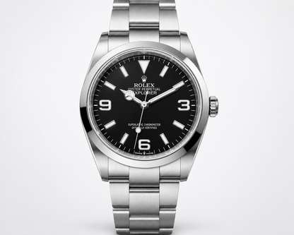 Oyster Style 78690 Steel Bracelet – Compatible with Rolex Explorer I (1) - End-links Type 558B