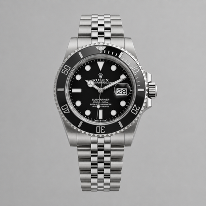 Solid Jubilee Stainless Steel Bracelet for Submariner / Datejust and others - 20mm - Deployant Clasp Micro-Adjustments / Curved