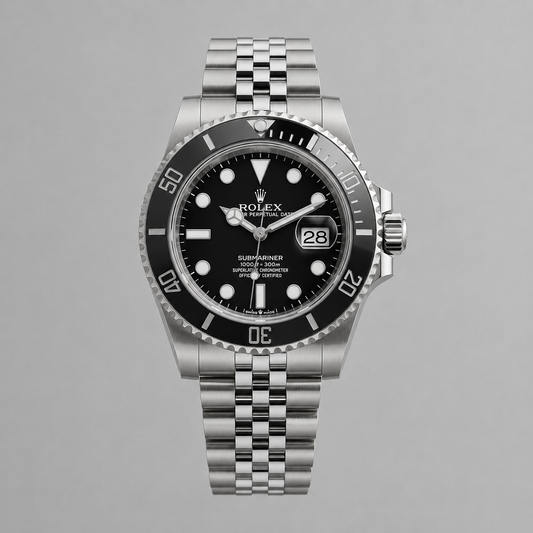 Bracelet Acier Jubilee Massif pour Submariner / Datejust et autres - 20mm - Boucle Déployante Micro-Réglages / Incurvé