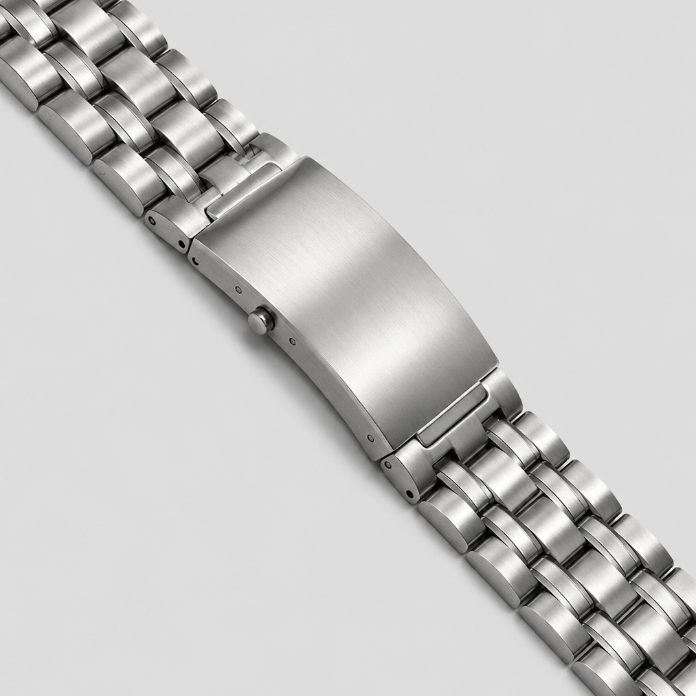 9-Link Steel Watch Bracelet 20mm Compatible with Omega Seamaster Professional 300M 41mm (1993–2018) - Premium
