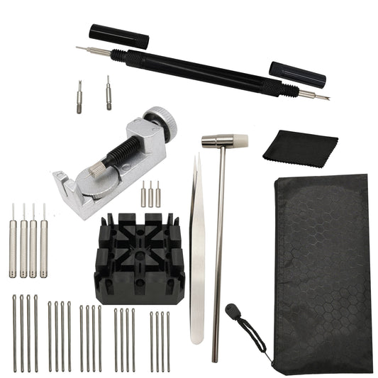 Kit - Outils de réparation - Maillons - Bracelets de Montre - Chasse goupilles, accessoires