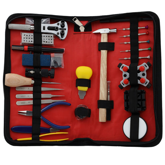 Kit Outils Horloger - Cuir - Réparation et Maintenance - Montres - Bracelets