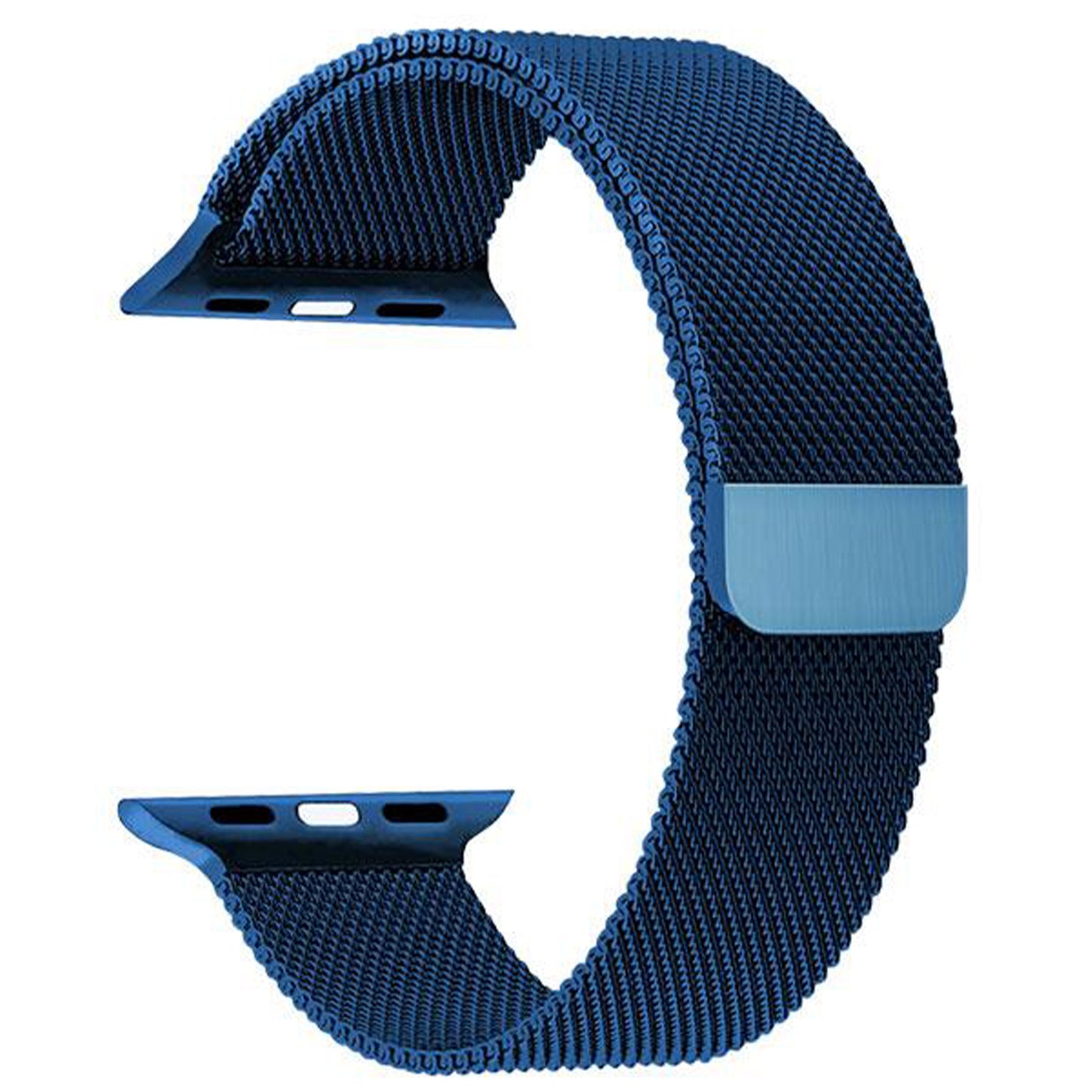 Bracciale Milanese Loop - Compatibile con Apple Watch - Acciaio inossidabile - 9 colori tra cui scegliere