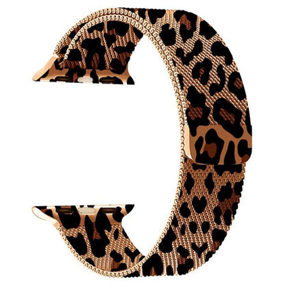 Bracciale Milanese Loop - Compatibile con Apple Watch - Acciaio inossidabile - 9 colori tra cui scegliere